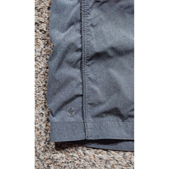 Manduka Shorts Yoga Stretch Athletic Gray Polyester Spandex Men’s XL - Picture 4 of 6